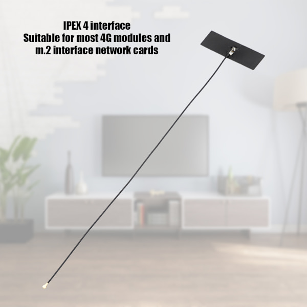 3PCS 5Dbi høy forsterkning 2.4G 5G~5.8G Dual-band antenne for IEEE802.11b/g/n WLAN-system