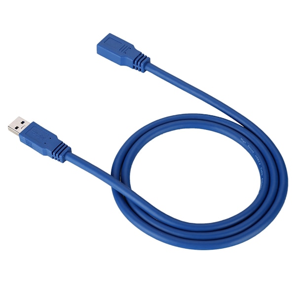 USB3.0 hane till hona Super Speed dataförlängningskabel USB-förlängningssladd (1m)