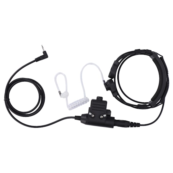 U94 PTT-hodesett-system adapter U94 PTT-strupemikrofon-hodesett for Motorola T5428 6200C T80 og andre 2,5 mm 2-veis radio