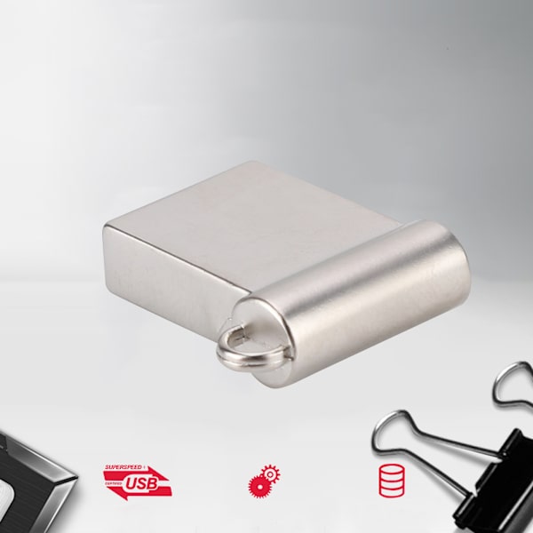 Mini Zinklegering USB2.0 Gränssnitt 16G U-disk Flash Drive Lagringsminne USB-enhet