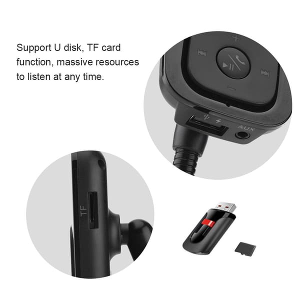 Bil Bluetooth FM-sender Bil Dobbelt USB-sender MP3 CVC Bluetooth3.0 Stereo