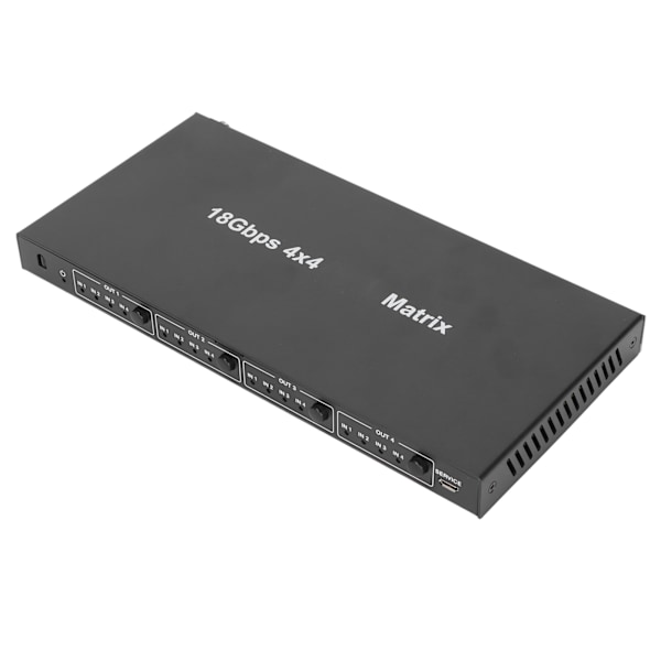 HDCMXB44C 4x4 HD Multimedia Interface Splitter 4K 60Hz Video Splitter med videoskaleringsfunktion