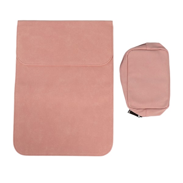 Laptop Sleeve Case PU Læder til 14.1in til 15.4in Bærbare Computere Universal Vertikal Laptop Kuvert Sleeve Laptop Sleeve Pouch