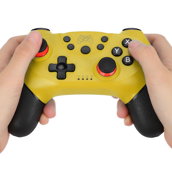 Trådløs Bluetooth Game Handle Gamepad med Vibration 6-Axis Somatosensory til Switch Hostgul