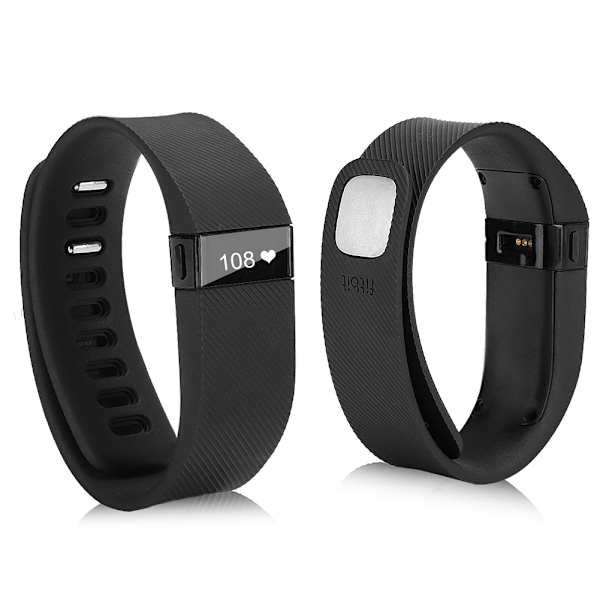 For Fitbit Charge -kuntoilun seuranta urheiluranneke älyranneke musta