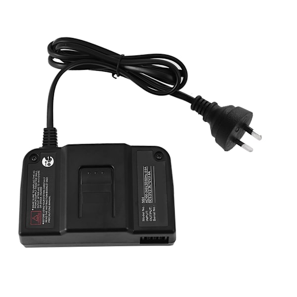 Erstatning Strømadapter AC-adapter Høy effektivitet Sikkerhetsbeskyttelse for Nintendo 64 N64