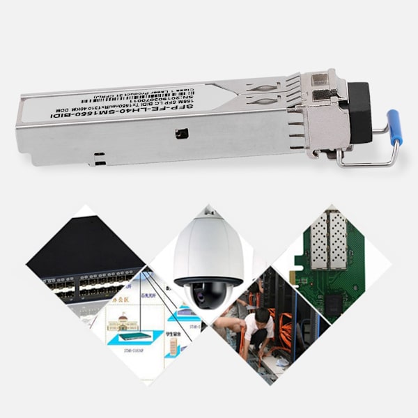 SFP-FE LH40-SM1550-BIDI 40KM 100MB Enkeltmodus Enkeltfiber Transceiver Optisk Modul