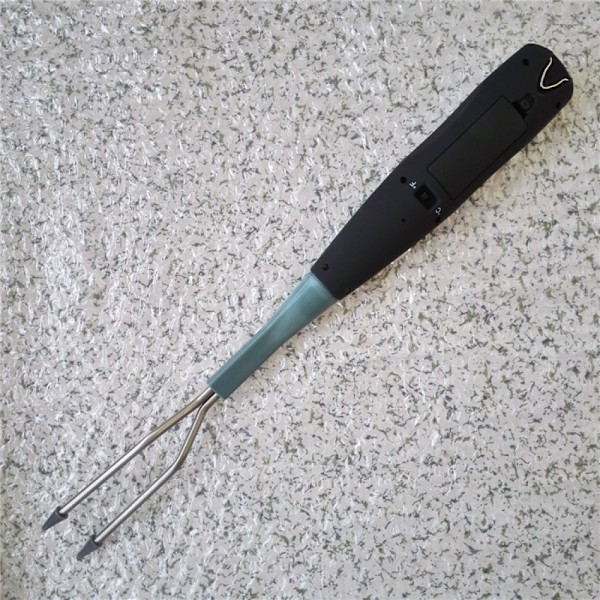 Elektronisk grillgaffeltermometer Biff Lammkotletter Fläskkotletter BBQ Bakgrundsbelysning Display Utomhusgrill Baktermometer