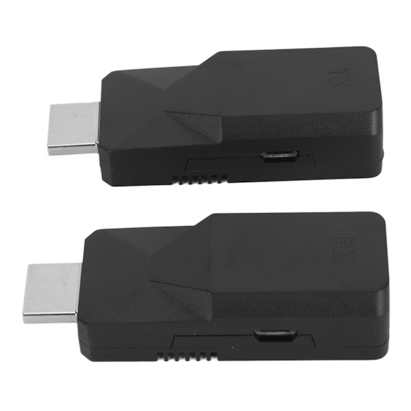 HD-förlängare 65,6 yards förlängning ABS-skal Plug and Play Bärbar HD Ethernet-förlängare för övervakningsdator