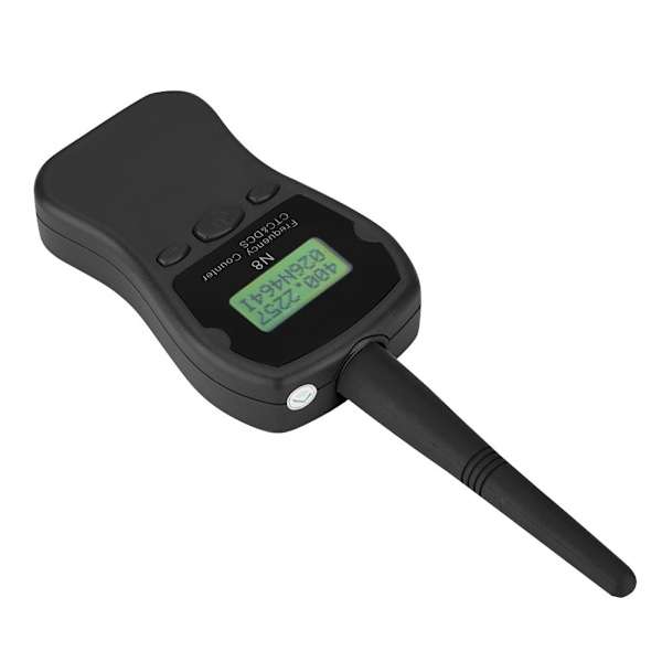 Käteispöytätaajuusmittari-testeri Walkie talkie Analog Subtone (Musta)
