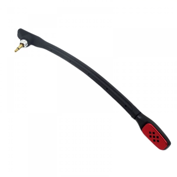 Til A40-mikrofon, mikrofonudskiftning til Astro A40 / A40 TR-gamingheadset på PS5, PS4, Xbox One, pc, Mac, telefon, støjreducerende 3,5 mm rød