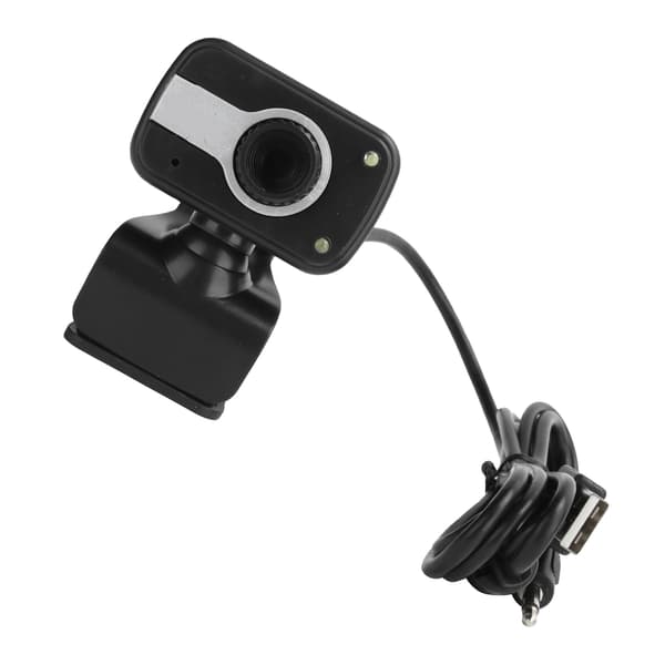 PC-kamera USB-klipswebkamera med 3,5 mm lydportmikrofon videomødeudstyr V3