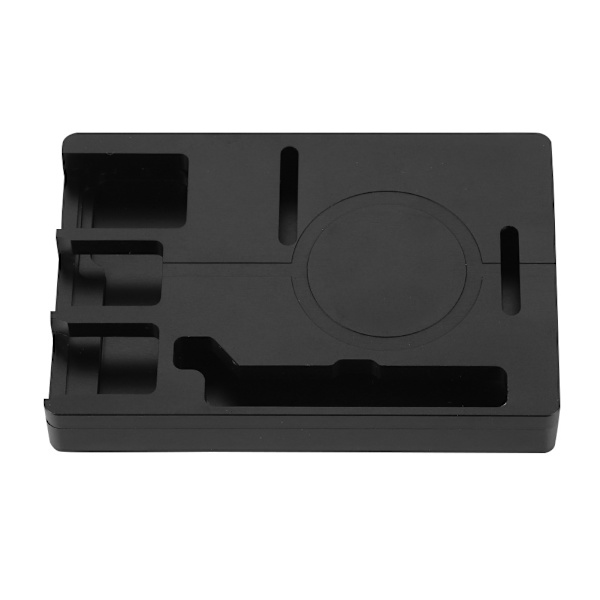 Hög precision aluminiumskal för Raspberry Pi CNC 3B+ med snabb värmeavledning - Svart