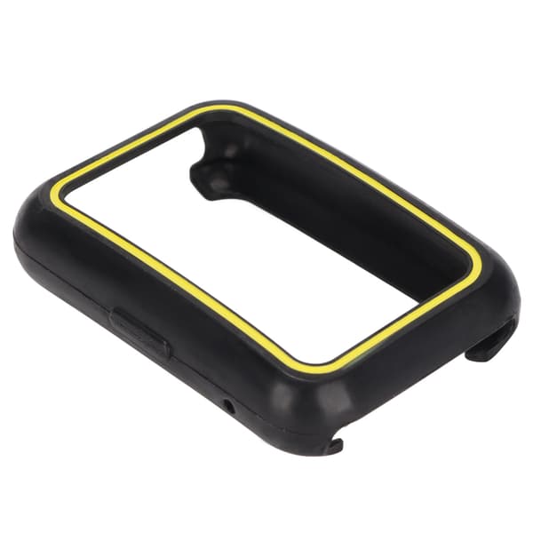 TPU Full Screen Protector Shell Bumper Case Soft Protective Cover til Huawei Watch FIT Sort Gul