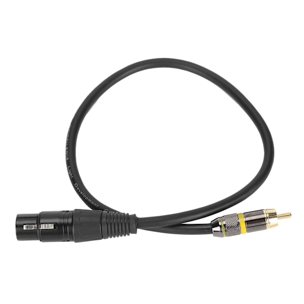 JORINDO Mikrofonikaapeli XLR naaras RCA uroskaapeli Balansoitu signaaliyhteyskaapeli JD6054‑0.5m/1.7ft
