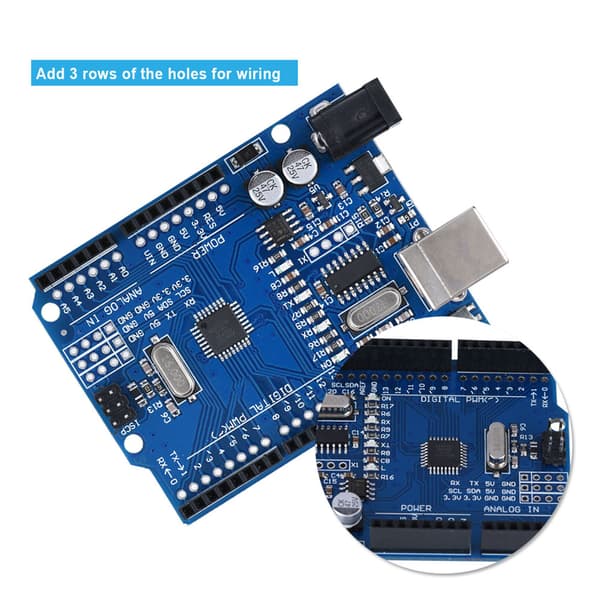 CH340G USB Mini Utviklingskort for DIY Støtte ISP Nedlasting
