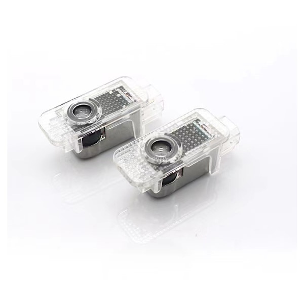 Tillämplig på Audi välkomstljus dubbla gränssnitt bil led-ljus, laserljus, dörrprojektionsljus, LOGO-ljus (2-pack)