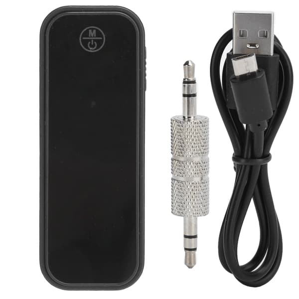 Bil Bluetooth 5.0 Mottaker Sender 2 i 1 Mini Trådløs Lydadapter 3.5MM Aux