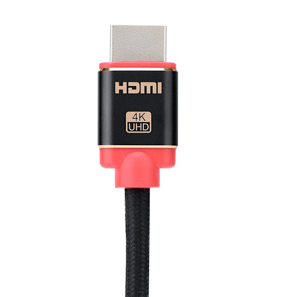 4K 2160p UHD HDMI-kabel hane till hane flätad sladd 2.0 höghastighets 3D för PS3 PC HD 3 meter