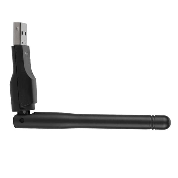 Trådløs USB-nettverk WIFI-signal sender mottaker adapter antenne + driverdisk