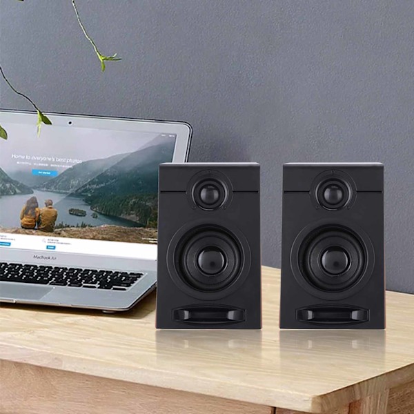 Paird 3in Tung Basdatorhögtalare HiFi Ljud Dator Subwoofer