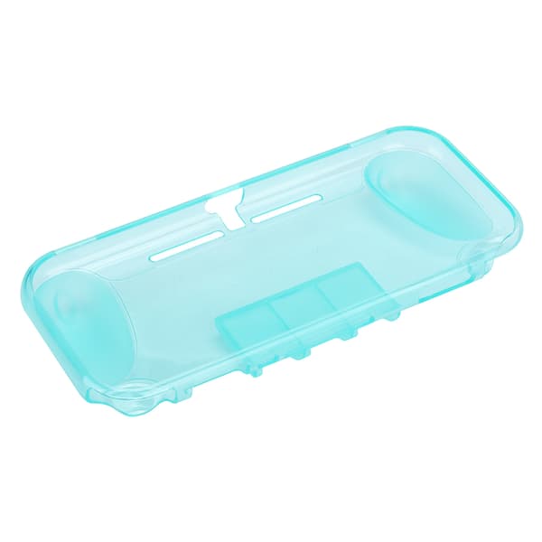 Blød TPU-beskyttelse til spillekonsol - Etui til opbevaring af tilbehør til Switch Lite-vært med grebslomme - Grøn