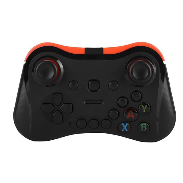 Trådløs Bluetooth Game Controller Ingen Forsinkelse Komfortabel Greb Bluetooth Gamepad (Sort)