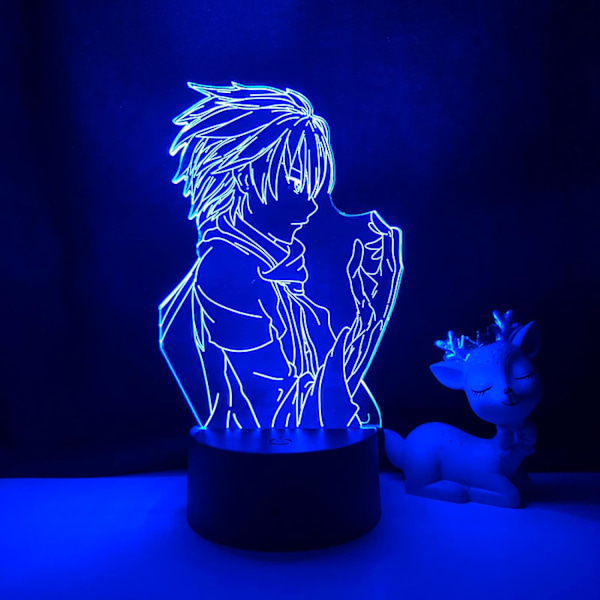 Guilty Crown 3D LED Lampe til Soveværelse Dekorativ Natlampe Fødselsdagsgave Værelse Bord LED Lys Anime Guilty Crown