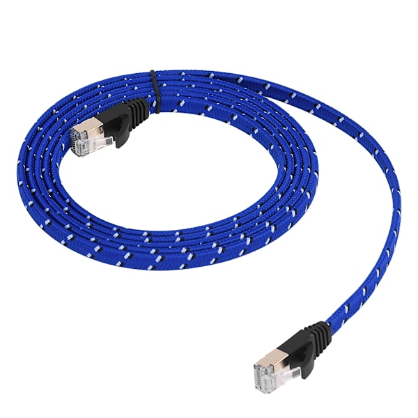 CAT7 RJ45 10 Gbps Patch Shielded Lan Nätverkskabel Platt Ethernet-kabel 1,8 m