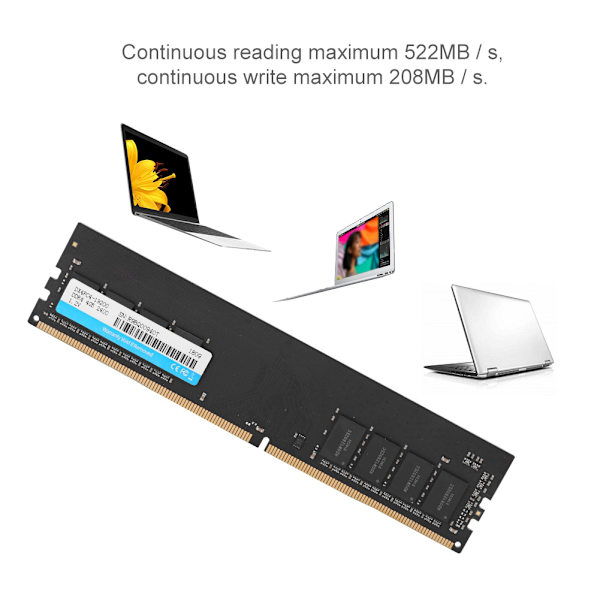 Netac DDR4 4GB DIMM 288-Pin 1.2V 2400MHz Työpöydän muistimoduuli