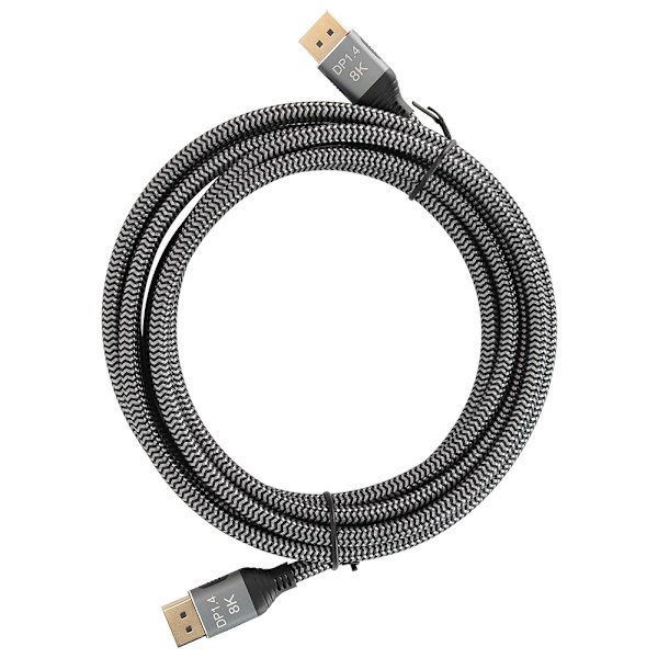 HD-skærmkabel DP 1.4 8K ved 60Hz Computer Notebook TV-adapterkabel 3 meter A0204‑3