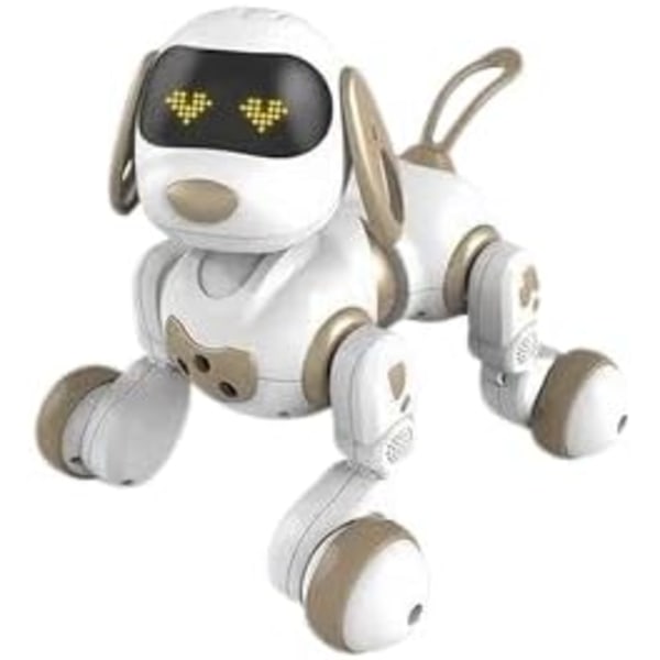 Intelligent LED-følelsesdans og syngende programmerbar robot hund fjernkontroll for barn