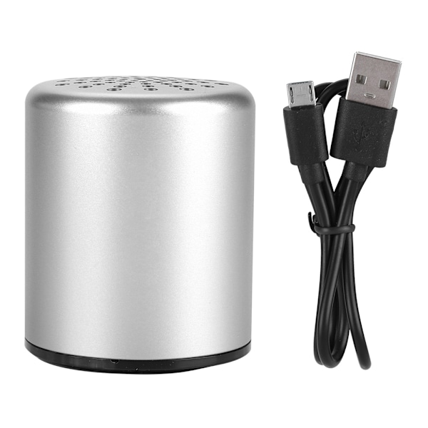FineBlue MK-10 Kannettava Mini Bluetooth 4.2 Super Bass Stereo Langaton Kaiutin Hopea