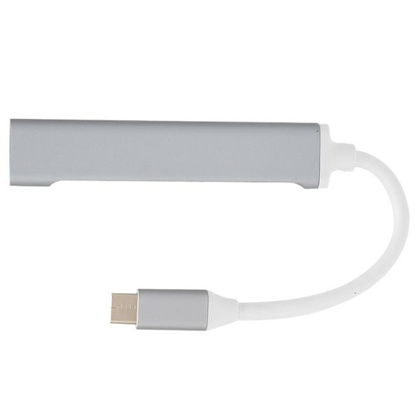 USBC Hub Bærbar Plug and Play Intelligent Aluminium USBC til USB Hub med 4 USB Porte