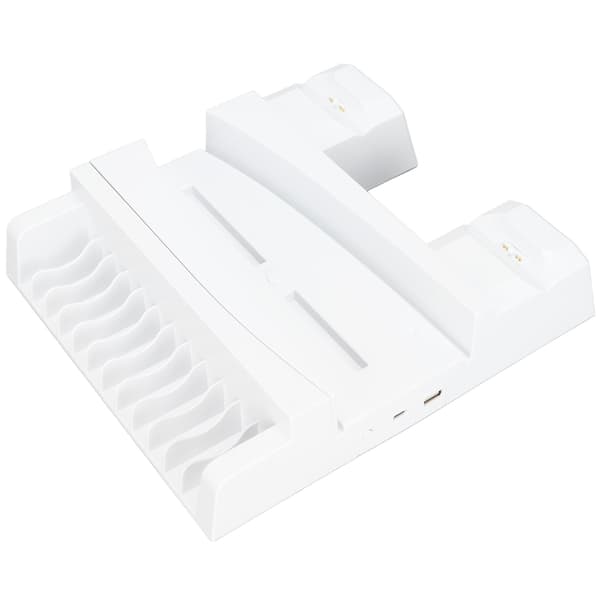Vertikal Stativ Controller Oplader Station med Køleventilatorer til Playstation 5  100‑240V