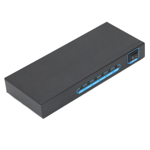 ANQ‑214 HD Multimedia Interface Splitter 1 in 4 Out 4Kx2K Video Duplicator for Xbox for PS5 for HDTV 100‑240VUS Plug