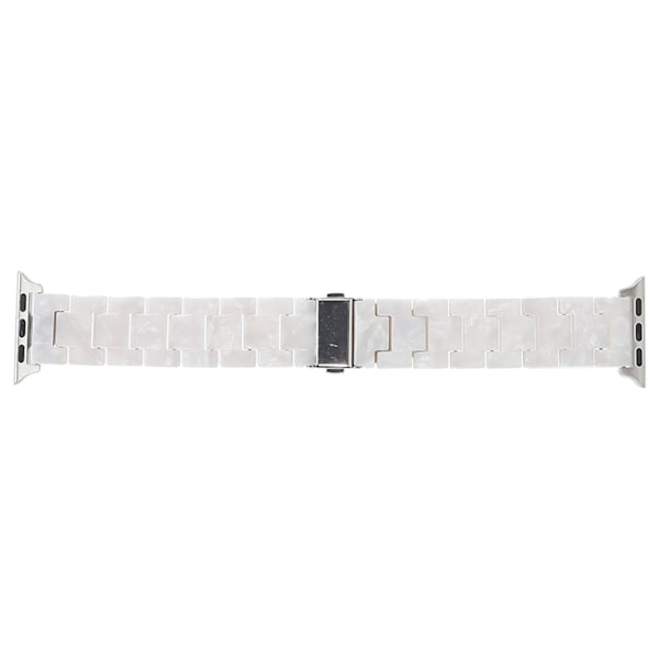 Hvid Resin Rem, Unik Letvægts Urrem Reservedel til IOS Watch Til 38mm/40mm