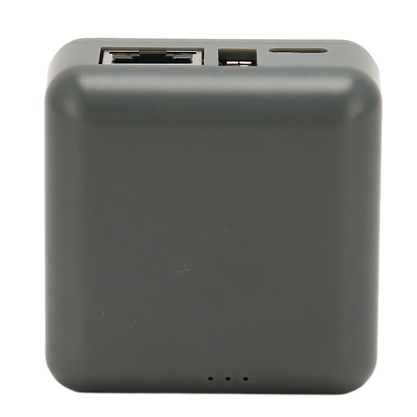Nätverks-USB 2.0-skrivarserver RJ45-nätverksport Fleranvändardelning LAN-utskriftsserveradapter för Windows för Android 100-240V EU-kontakt