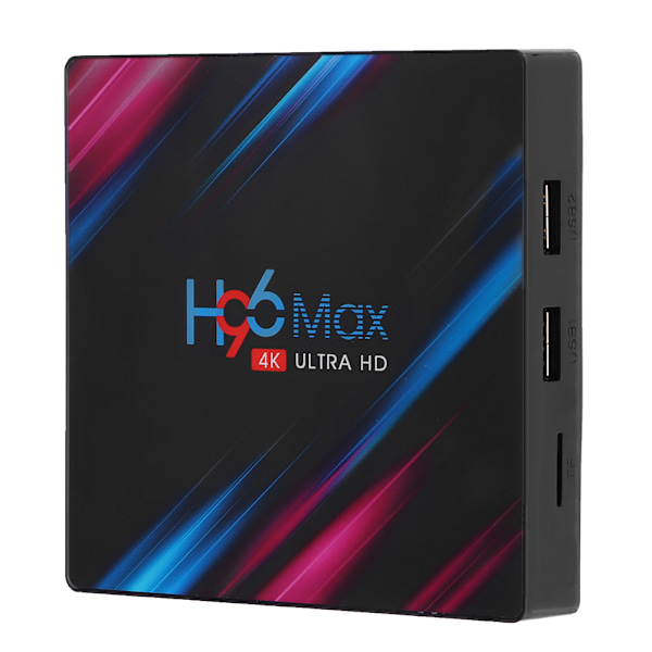 4+64G Dual band WIFI+BT TV Set top Box Smart TV Media Player til Android 9.0