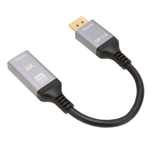 DisplayPort 1.4 - HD Multimedia Interface 2.1 -kaapeli 8K 48 Gbps, tukee HDR 3D AV -sovitinkaapelia kannettavalle tietokoneelle, PC:lle, televisiolle, projektorille