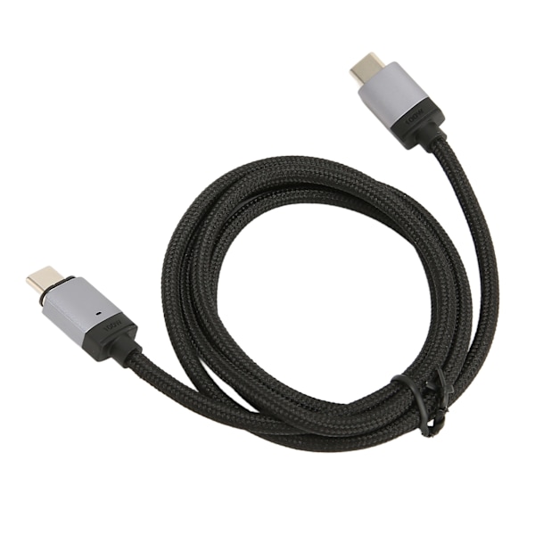 USB C magneettinen latauskaapeli 39 tuumaa 20V 5A 100W lataus LED-ilmaisin magneettinen USB C -kaapeli kannettavalle tabletille puhelimelle