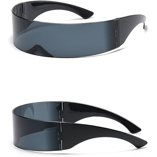 Omlott Silver Spegel Solglasögon Dam Herr Solbrillor Shades Solglasögon Rainbow colors