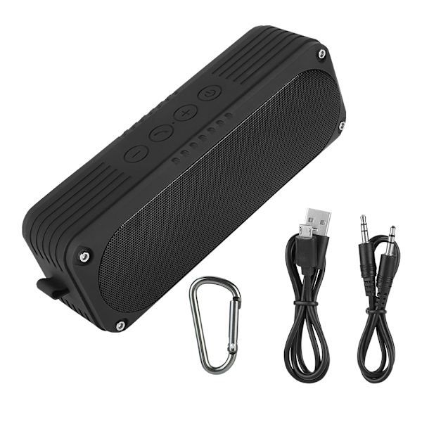 Vattentät 10W*2RMS Bluetooth-högtalare med stort ljudutmatning och 10 timmars musikuppspelning