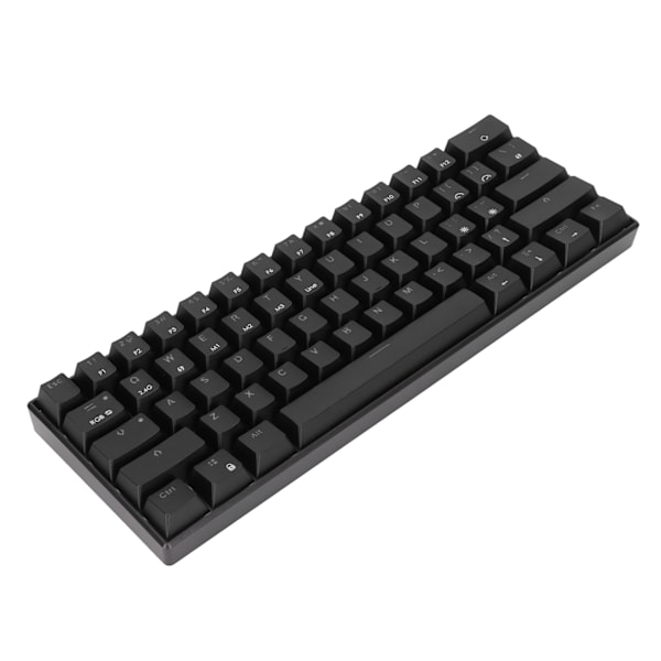READSON Mekanisk Gamingtangentbord 61 Tangenter Stöd Trådlös Bärbar Ergonomisk RGB 3 Lägen Anslutning Trådbundet Tangentbord Grön Axelkropp