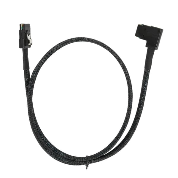 Intern Mini Breakout-kabel H0508 SAS SFF-8087 90 graders server-arraykortlinje 0,8 meter