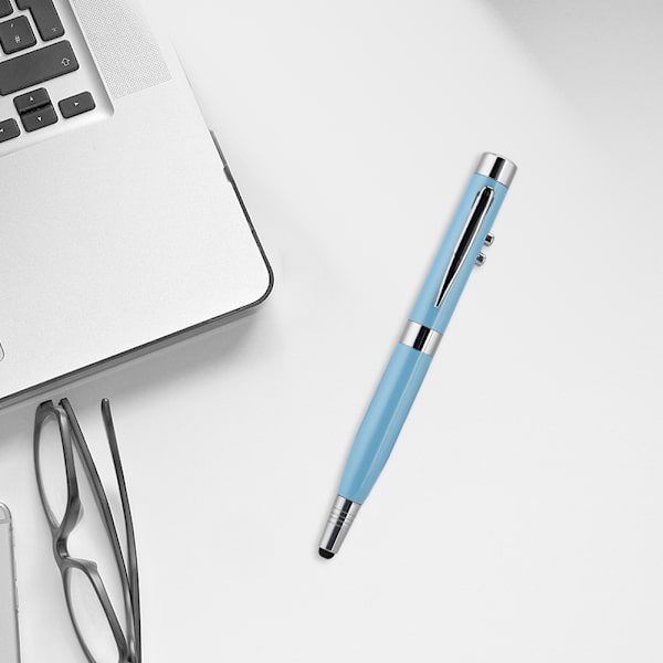 6 in 1 USB 2.0 U-levy kapasitiivinen kosketuskynä Flash-asema (sininen 8 Gt)
