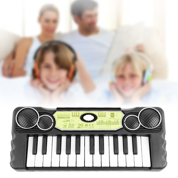 Børns klaver keyboard multifunktionelt bærbart elektronisk klaver pædagogisk musikinstrument legetøj 25 Keys