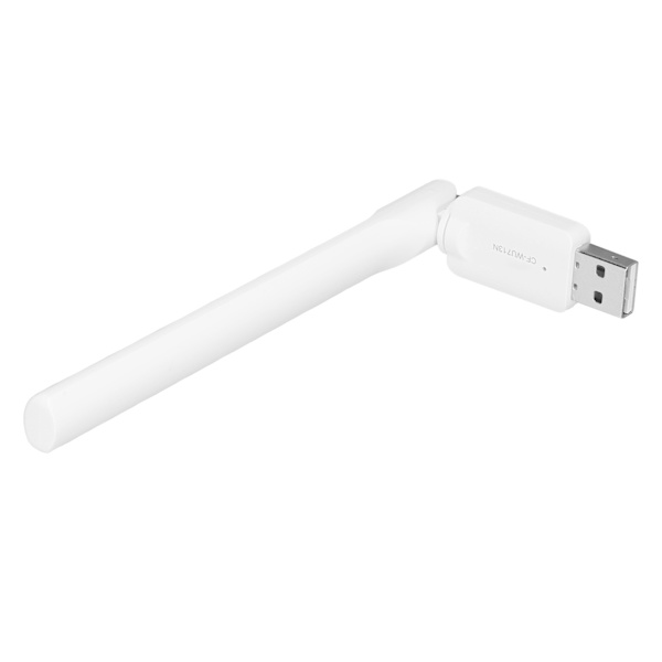 WiFi-adapter 300 Mbps 2,4 GHz USB trådløst netværkskort til dataoverførsel Hjemmekontor Desktop Laptop