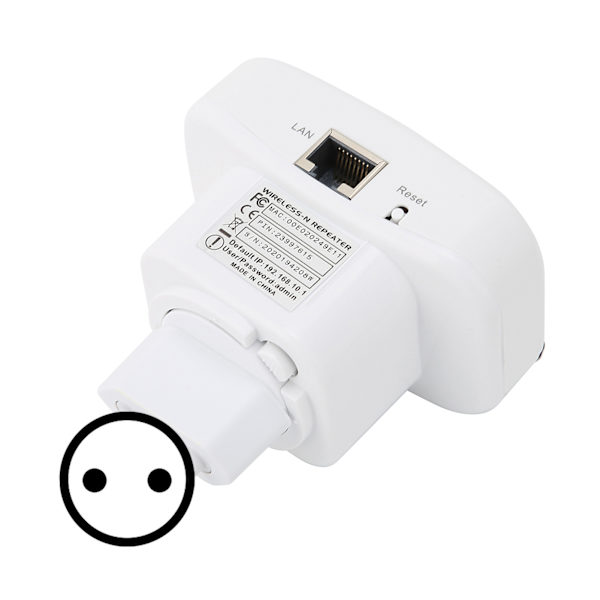 WiFi-räckviddsförlängare Hög hastighet Stabil Plug and Play Bärbar Liten WiFi-signalförstärkare