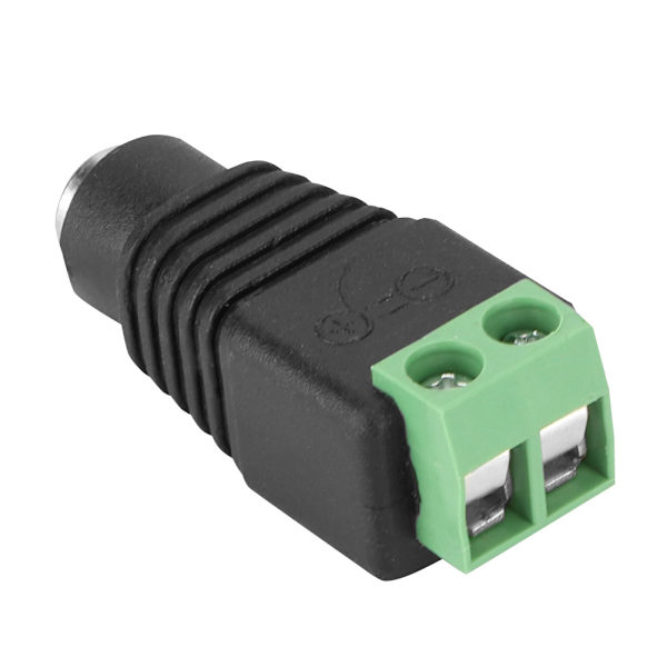 5 stk. DC005 5,5*2,1 strømstikadapter-stik, hunstik, ingen lodning påkrævet